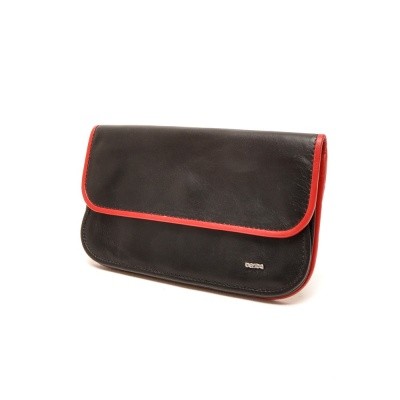 Foto van Berba Soft 001-056 Ladies Wallet Black-Red