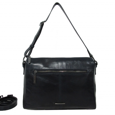 Foto van Claudio Ferrici Pelle Vecchia Shoulderbag 22054 Navy
