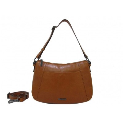 Foto van Claudio Ferrici Pelle Vecchia Shoulderbag 22053 Cuoio