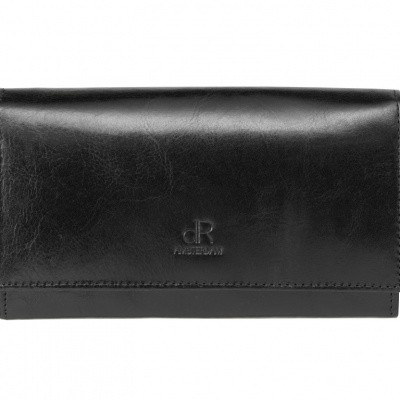 Foto van dR Amsterdam Damesportemonnee 30112 Black