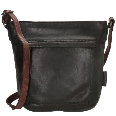 Foto van MicMacBags Dames Schoudertas Highland Park 18350 Zwart