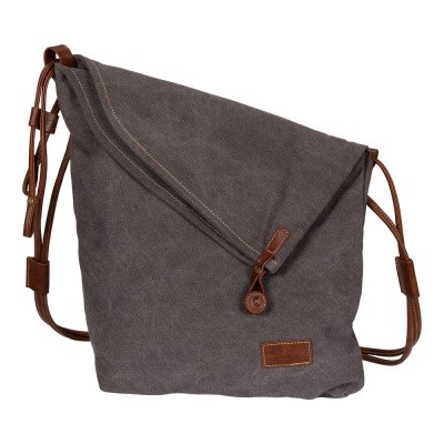 Foto van Malique Canvas Hobo Grijs