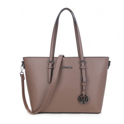 Foto van Wimona Bags Kyara Schoudertas 3010 Cognac