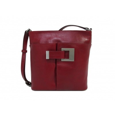 Foto van Claudio Ferrici Classico Crossbag 18052 Red