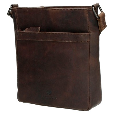 Foto van MicMacBags Dames schoudertas 16181 Donkerbruin