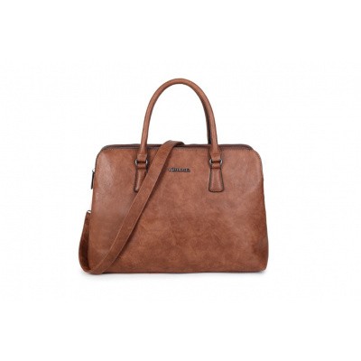 Foto van Wimona Bags Arianna One Schoudertas 5002 Cognac