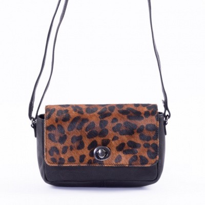 Foto van DSTRCT Dames Crossover 157490 Black Dark Leopard