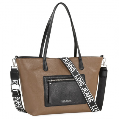 Foto van Lois Shopper Bag in Bag Neacola 307181 Taupe-Black