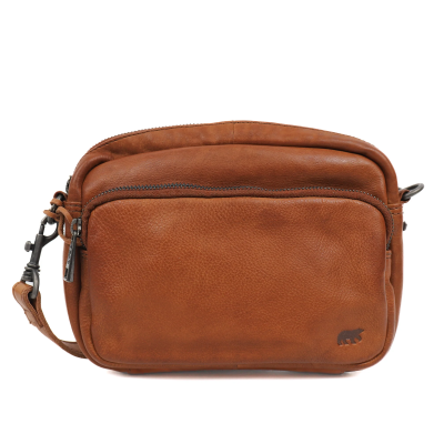 Foto van Bear Design Callisto Pelle Schoudertasje Peggy CP 2663 Cognac