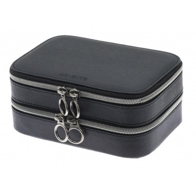 Foto van Davidts 'Zip'n Go' Juwelendoos 329006 Black