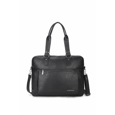 Foto van Wimona Bags Verona Laptoptas 2099 Zwart