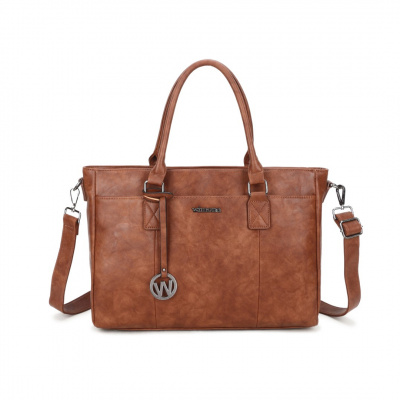 Foto van Wimona Bags Carmina Handtas 2015 Cognac