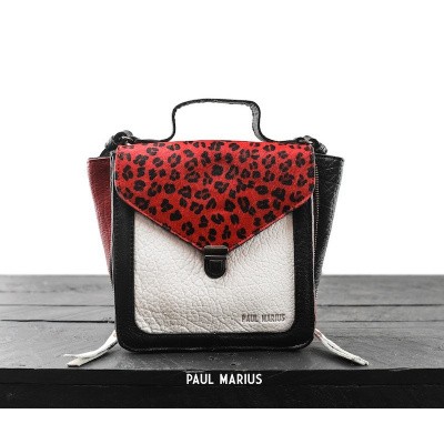 Foto van Paul Marius Mistinguette Leopard Black/Red