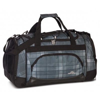 Foto van Keanu Sports Bag 70700 Grey Plaid