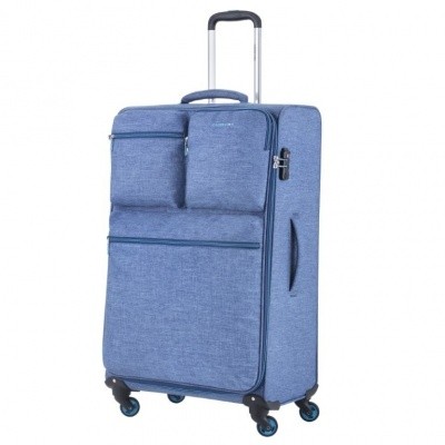 Foto van CarryOn Trolley 79 cm Cargo Blue