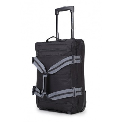 Foto van Decent Sport-Line Reistas 53 cm met wielen RT-1121B Zwart/Grijs