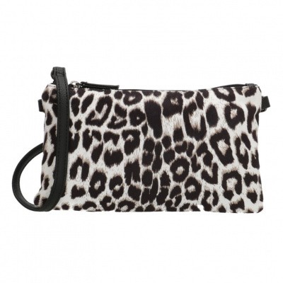 Foto van Beagles Clutch/Avondtasje 17952 Luipaard Zwart/Wit