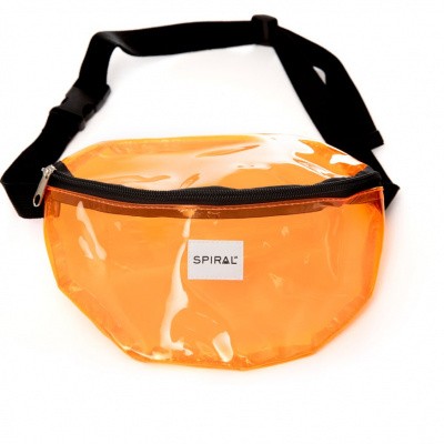 Foto van Spiral Bum Bag Transparent - Orange