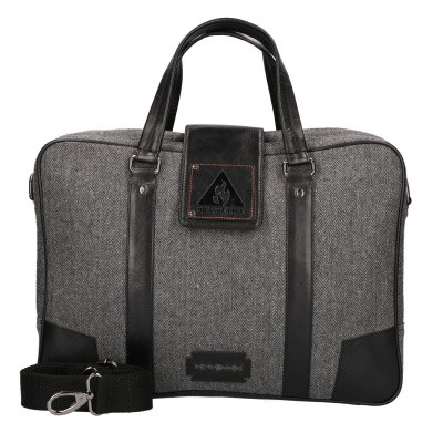 Foto van Shelby Brothers by Orange Fire Messenger Bag OF 1985 Zwart/Zwart
