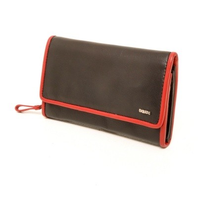 Foto van Berba Soft 001-203 Ladies Wallet Black-Red