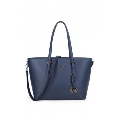 Foto van Wimona Bags Kyara Schoudertas 3010 Donker Blauw
