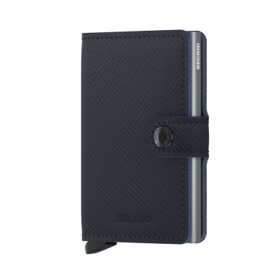 Foto van Secrid Miniwallet Saffiano Navy