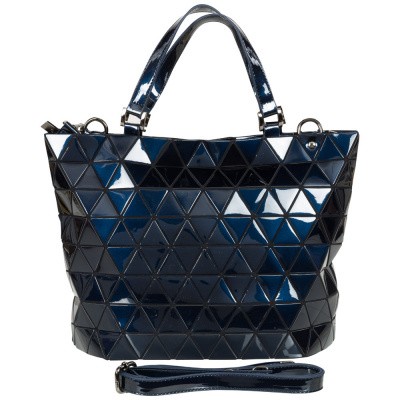 Foto van Malique Geometrical Handtas Groot Donker Blauw