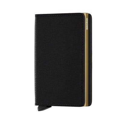 Foto van Secrid Slimwallet Crisple Black-Gold