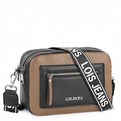 Foto van Lois Schoudertas Neacola 307183 Taupe-Black