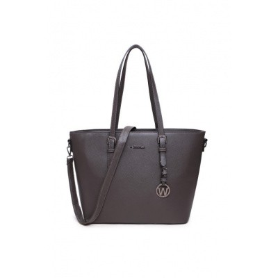 Foto van Wimona Bags Kyara One Schoudertas 3011 Grijs