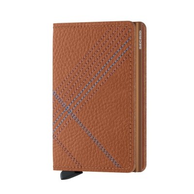 Foto van Secrid Slimwallet Stitch Linea Caramello