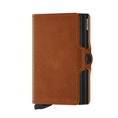 Foto van Secrid Twinwallet Perforated Cognac