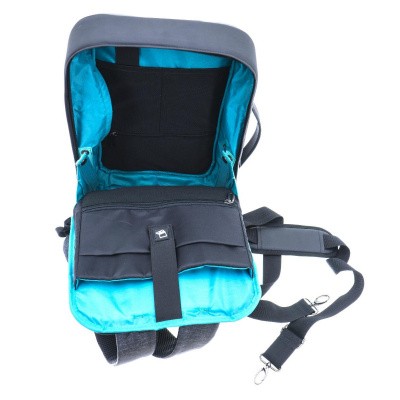 Foto van Davidts Urban Traveler Briefcase/Backpack 250125 Zwart