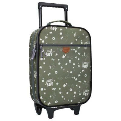 Foto van Kidzroom Trolley Koffer Fearless Army