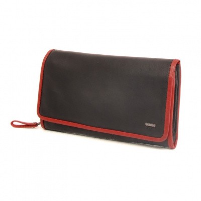 Foto van Berba Soft ladies wallet 001-503 Black-Red