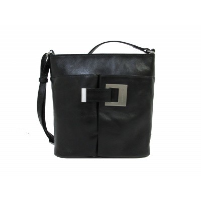 Foto van Claudio Ferrici Classico Crossbag 18052 Black