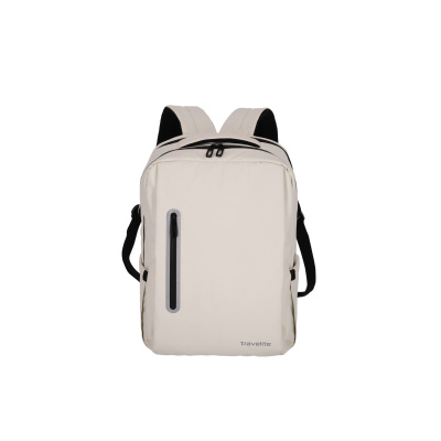 Foto van Travelite Basics Boxy Rugtas 96341 Off-White