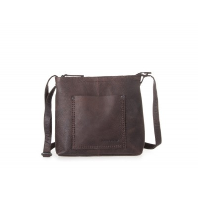 Foto van Spikes & Sparrow dames casual 31161 Dark Brown