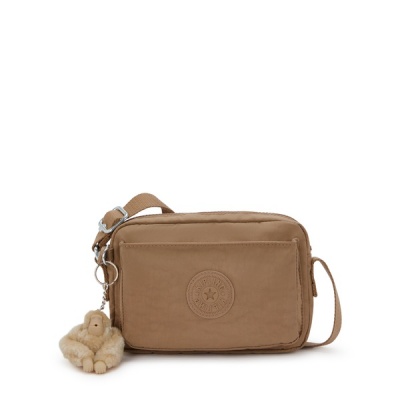 Kipling Abanu Schoudertas Early Tan