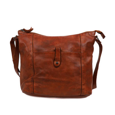 Foto van Bear Design Cow Lavato Schoudertas Sophia CL44569 Cognac