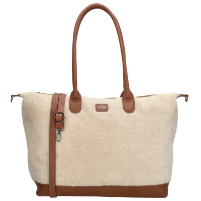Foto van Charm London Buckingham Laptoptas 15.6 inch 22521 Beige