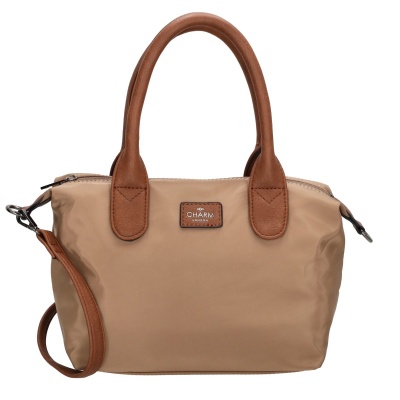 Foto van Charm London Buckingham Handtas 20777 Taupe