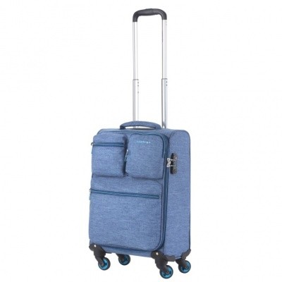 Foto van CarryOn Trolley 55 cm Cargo Blue