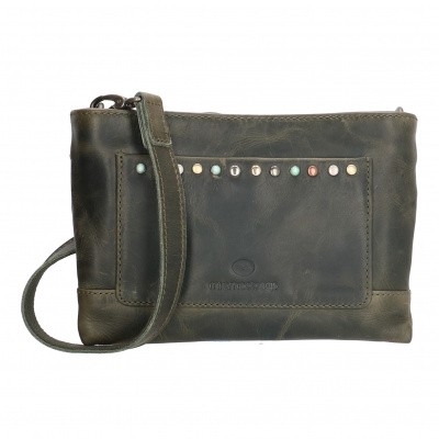 Foto van MicMacBags Schoudertas 17470 Olijf