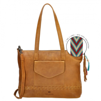Foto van MicMacBags Dames Shopper Friendship 18661 Camel