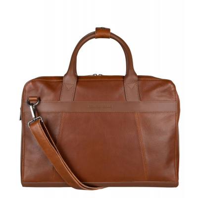 Foto van Cowboysbag Men Laptop Bag Ross 15.6 inch 2291 Tan