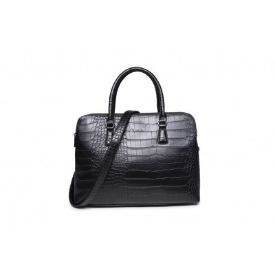 Foto van Wimona Bags Arianna Schoudertas 5001 Zwart Croco