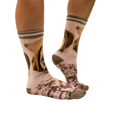 Foto van Sock My Feet Puppy