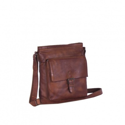 Foto van Chesterfield Schoudertas 'Sasha' C48.0914 Cognac