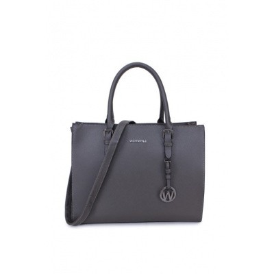 Foto van Wimona Bags Natalia One Schoudertas 3016 Grijs